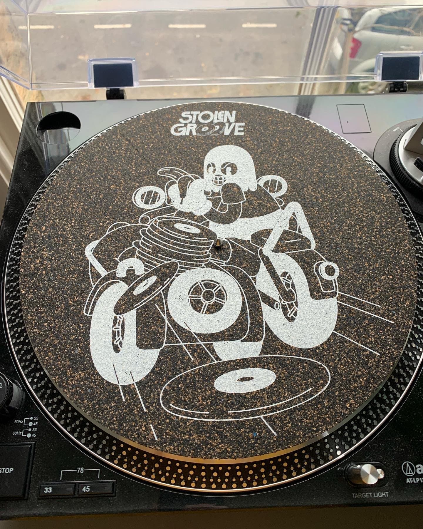 Record Thief Slipmat - Cork & Recycled Rubber (Sustainable + Audiophile)