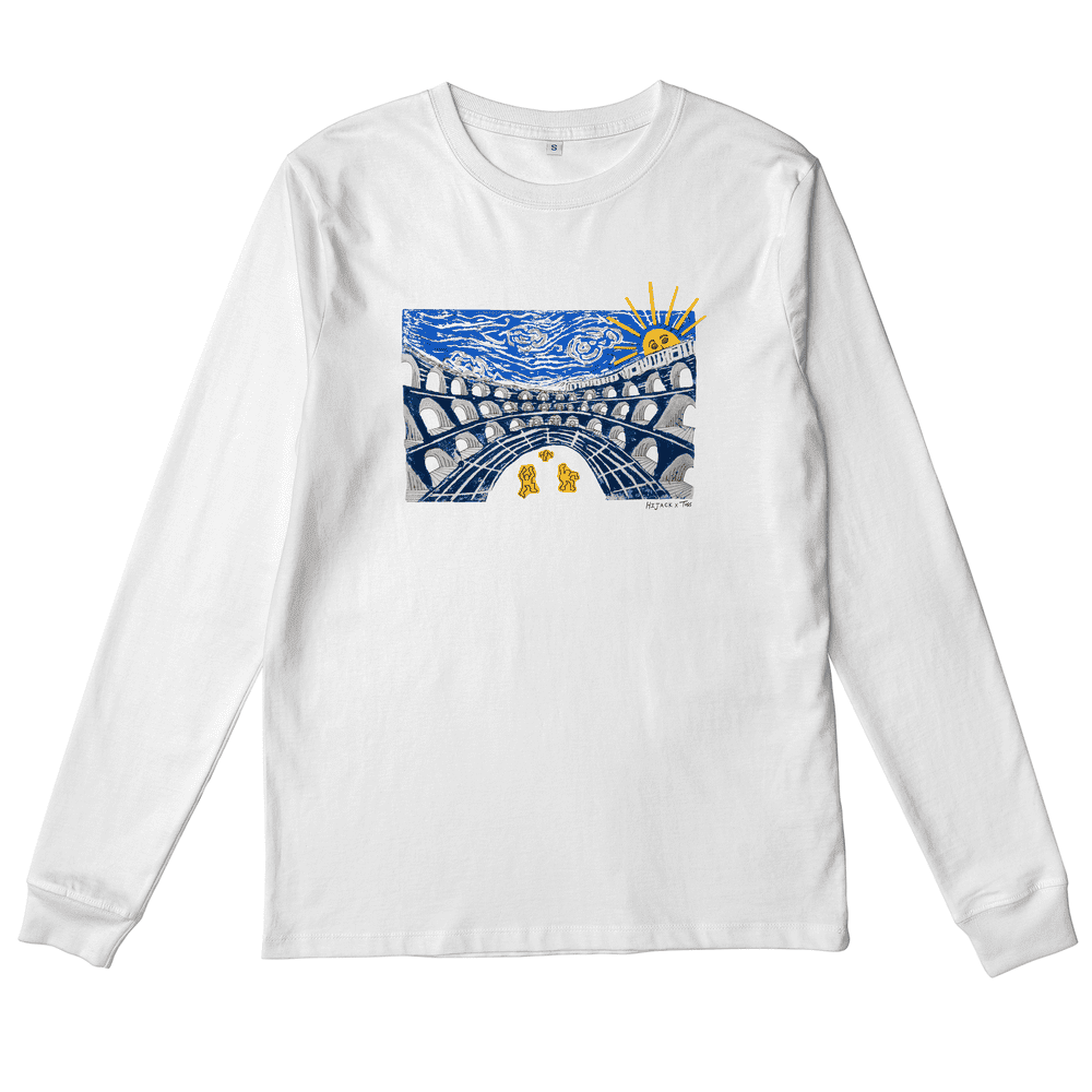 'In the Arena' Long Sleeve Tee by Tess Tomassini [Stolen Groove x Tess Tomassini]